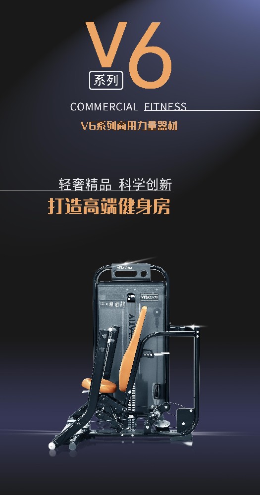 VITAGYM | V6系列商用力量器材🐰，高端健身房的选择